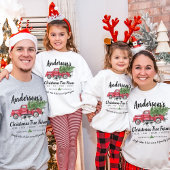 Matching Family Vintage Christmas Tree Farm Truck Sweatshirt