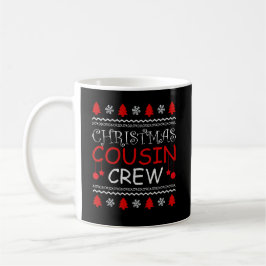 Matching Family Weihnachten Cousin Crew Kaffeetasse