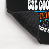 Matching First Day of School Ese Coordinator Extra Mousepad (Ecke)