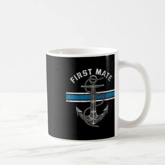 Matching First Mate Sailing Set Bootsführer Kaffeetasse (Rechts)