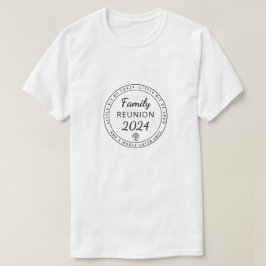 Matching Funny Black Family Wiedersehen 2024 T-Shirt