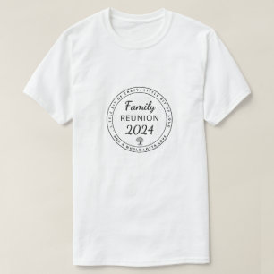 Matching Funny Black Family Wiedersehen 2024 T-Shirt
