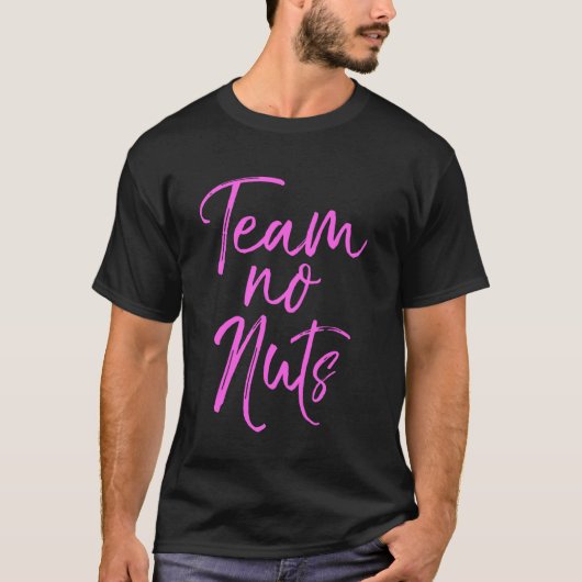 Matching Gender Reveal Joke Shirts Funny Pink Team (Vorderseite)