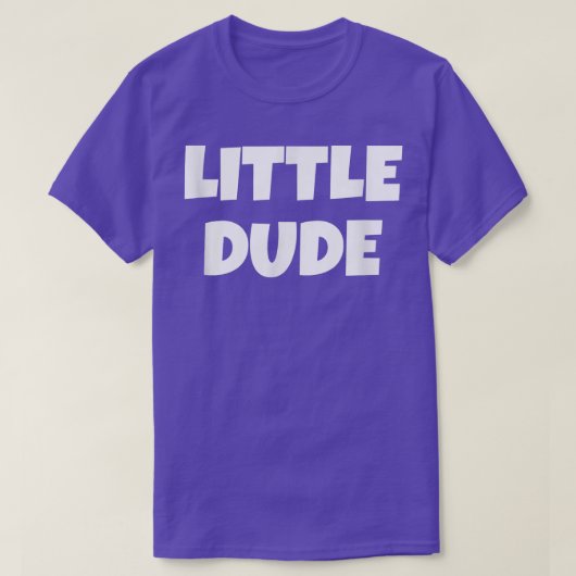 Matching Grand Big Little Dude Father's Day T-Shirt (Design vorne)