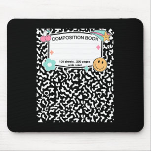 Matching Group Halloween Lehrer Kompositionsbuch Mousepad
