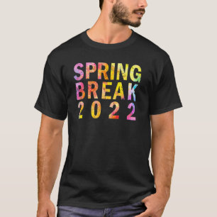 Matching Group Spring Break 2022 Vintag Color Exp T-Shirt