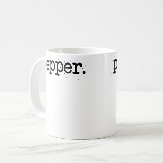 Matching Halloween Couples Salt And Pepper Easy Kaffeetasse (Vorderseite Links)