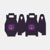 Matching Happy Diwali Lila Geschenkschachtel (Ungefaltet)