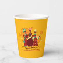 Matching Happy Kwanzaa 3 Ladys