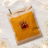 Matching Happy Kwanzaa 3 Ladys Yellow Geschenktütchen (Ausgeschnitten)