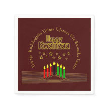 Matching Happy Kwanzaa Sieben Principles Cocktail