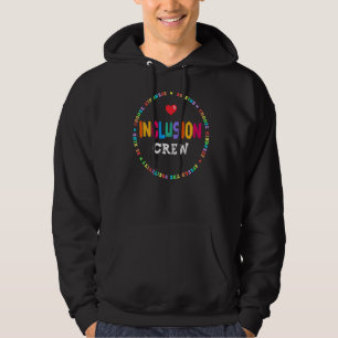 Matching Inclusion Crew Special Bildung Teacher Hoodie