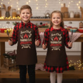 Matching Kids Barbecue Aprons for Cooking  Schürze