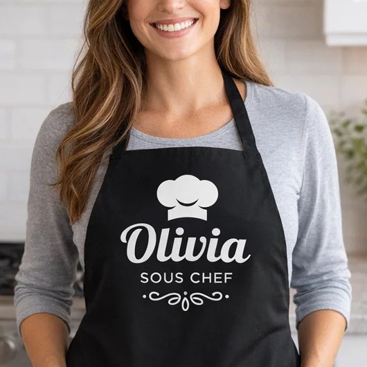 Matching Kitchen Aprons for Parent and Child Schürze