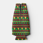 Matching Kwanzaa Yellow Red Black Green Flaschenkühler (Rückseite)