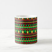 Matching Kwanzaa Yellow Red Black Green Kaffeetasse (Mittel)