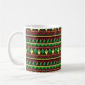 Matching Kwanzaa Yellow Red Black Green Kaffeetasse (Links)