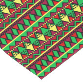Matching Kwanzaa Yellow Red Black Green Kurzer Tischläufer (Ecke)