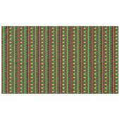 Matching Kwanzaa Yellow Red Black Green Large Tischdecke (Vorderseite (Horizontal))