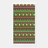Matching Kwanzaa Yellow Red Black Green Serviette (Vorderseite)