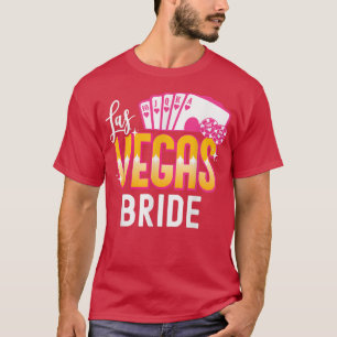 Matching Las Vegas Wedding Brie und Groom Vegas B T-Shirt