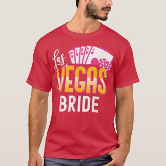 Matching Las Vegas Wedding Brie und Groom Vegas B T-Shirt