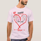 Matching Liebe Couple T - Shirt Set valentine2024 (Vorderseite)