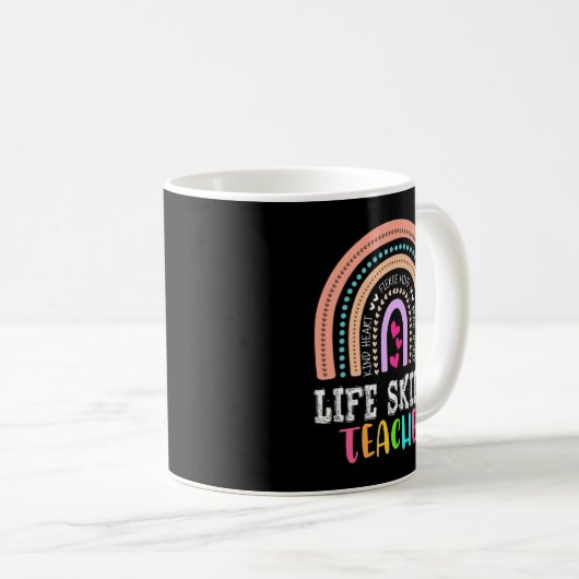 Matching Life Skills Teacher Squad Special Ed SPED Kaffeetasse (VorderseiteRechts)