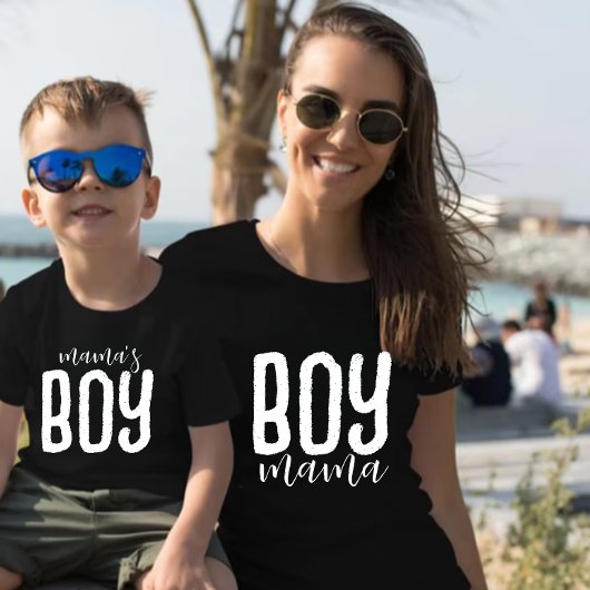 Matching Mama and Son Shirt