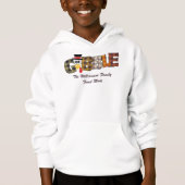 Matching Name Erntedank Couple Turkey Gobble B Hoodie (Vorderseite)