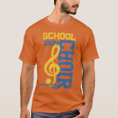 Matching Name Year Choir Group Social Handle T-Shirt (Vorderseite)