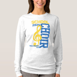 Matching Name Year Choir Group Social Handle T-Shirt