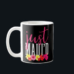 Matching Newlywed Just Mauid Hawaii Maui Honeymoon Kaffeetasse<br><div class="desc">Matching Newlywed Just Mauid Hawaii Maui Honeymoon.</div>