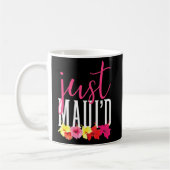 Matching Newlywed Just Mauid Hawaii Maui Honeymoon Kaffeetasse (Links)