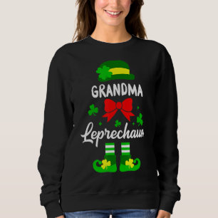 Matching Oma Leprechaun Family St Patrick's Da Sweatshirt