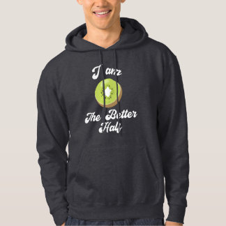 Matching Paare Geschenk Ich bin das bessere halbe Hoodie