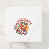 Matching Retro Cousin Crew Weihnachtskinder Geschenkanhänger (Beispiel)