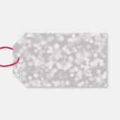 Matching Set Gold Bell Red Bow Weihnachten Geschenkanhänger (Rückseite Horizontal)