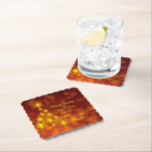 Matching Set Gold Stars Tree Change Name Untersetzer (Vor Ort)