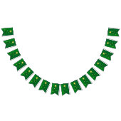 Matching Set Green Christmas Tree Wimpelkette (Alle)