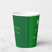 Matching Set Green Tree Change Name 20xx Pappbecher (Rechts)