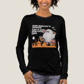 Matching Spook Ghost & Pumpkin Service Dog Tri-Blend Shirt (Vorderseite)