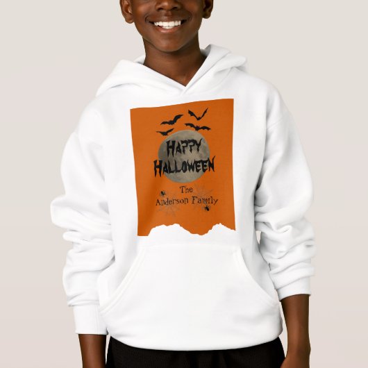 Matching Spooky Bats Moderne glückliche Halloween- Hoodie