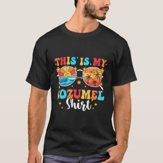Matching Summer Family Vacation Beach Tour Cozumel T-Shirt