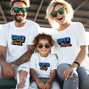 Matching Super Mama & Super Kid Sidekick Mutter Ki Tri-Blend Shirt