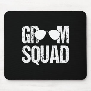 Matching Trauzeuge Group Bachelor Party Groom Squa Mousepad