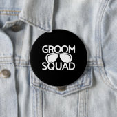 Matching Trauzeuge Group Bachelor Party Squad Button (Beispiel)