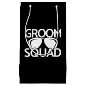 Matching Trauzeuge Group Bachelor Party Squad Kleine Geschenktüte (Vorderseite)