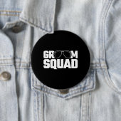 Matching Trauzeuge Group Squad Bachelor Party Button (Beispiel)