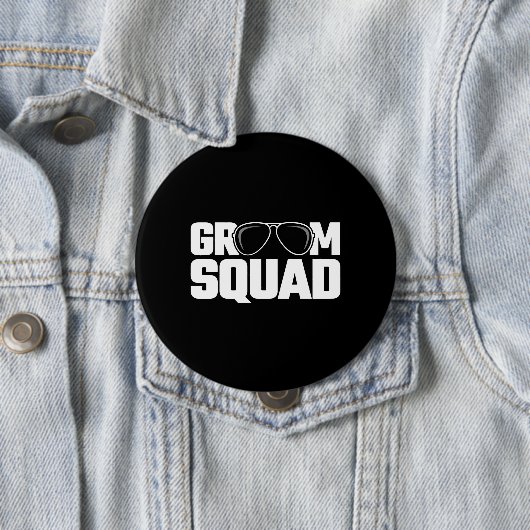 Matching Trauzeuge Group Squad Bachelor Party Button (Beispiel)